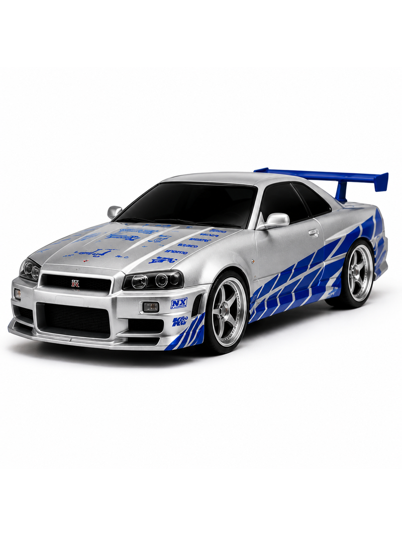 Fast & Furious Brian’s Nissan Skyline GT-R (R34) Uzaktan Kumandalı Araba