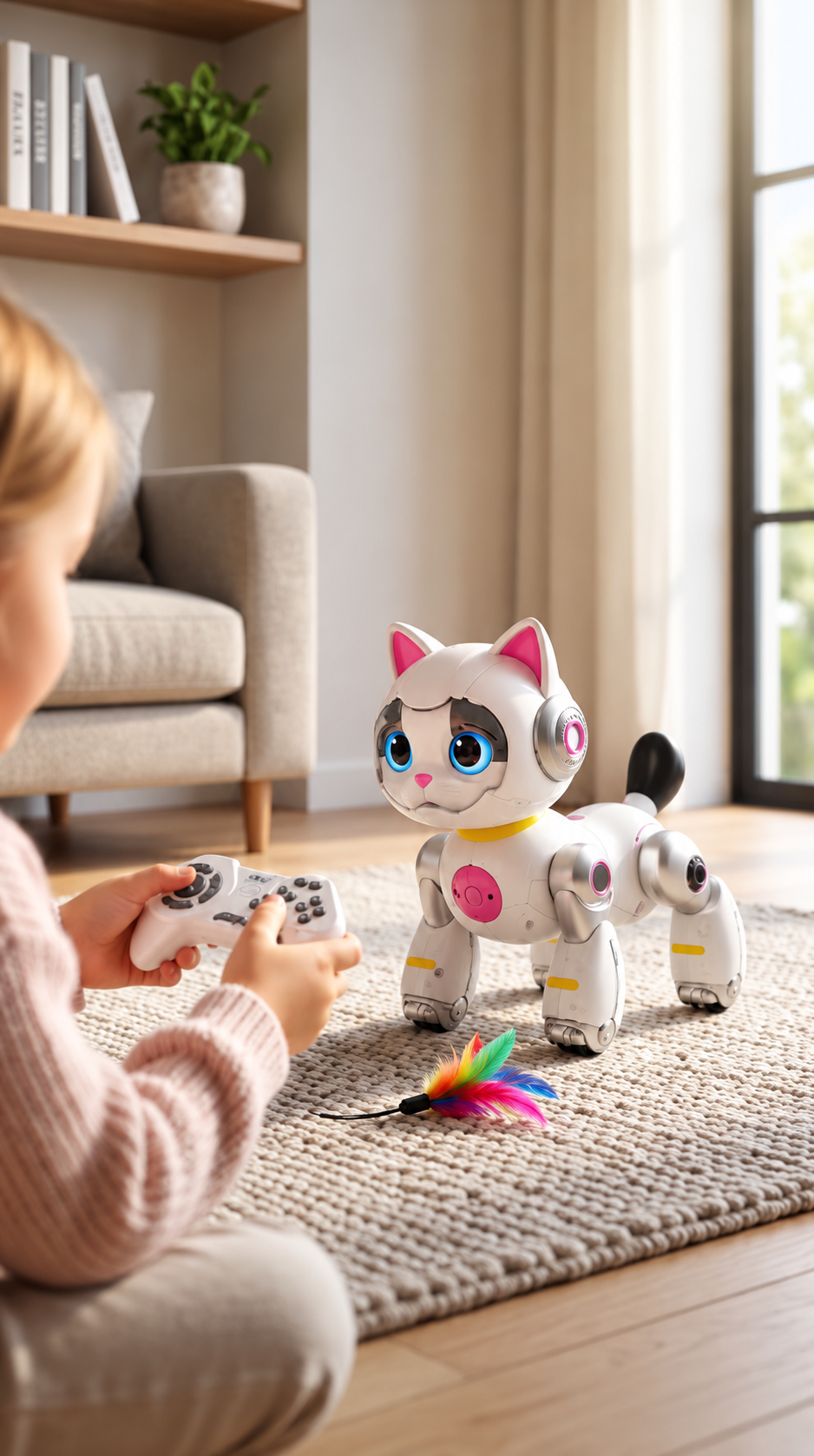 Moki Akıllı Robot Kedi – Sesli & Jest Kontrollü